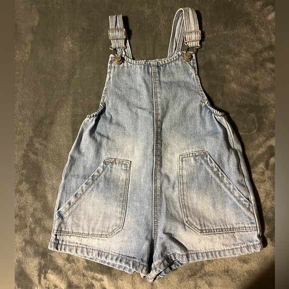 Zara Bottoms Zara Denim Overalls Poshmark